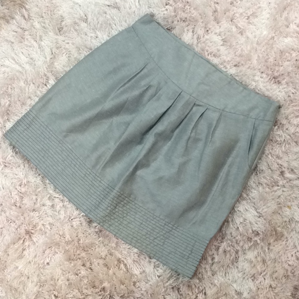 Kensie grey professional midi skirt